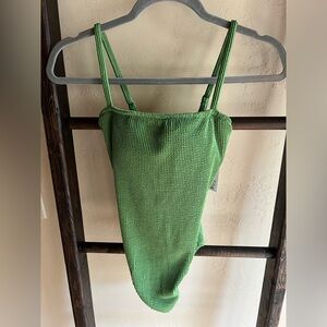 NWT Shade & Shore green one piece